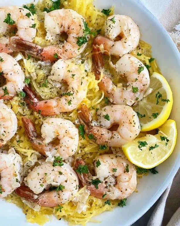 Slow Cooker Shrimp Scampi