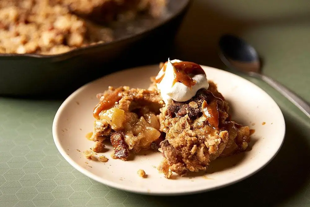 Smoked Apple Crisp
