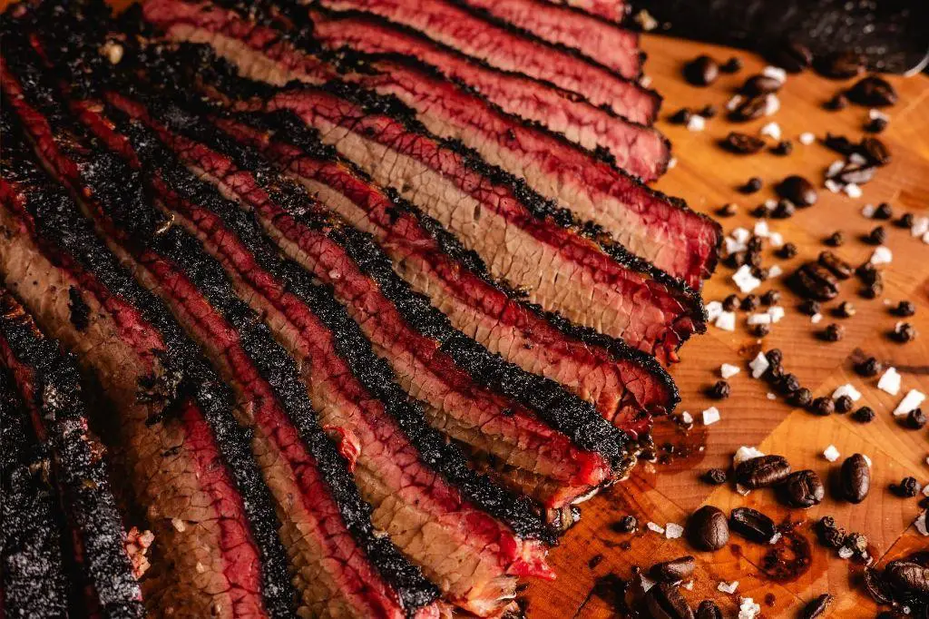 Smoked Brisket with a Coffee Rub