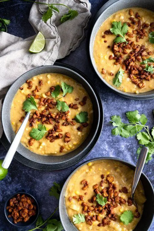 Smoky White Bean and Corn Chowder