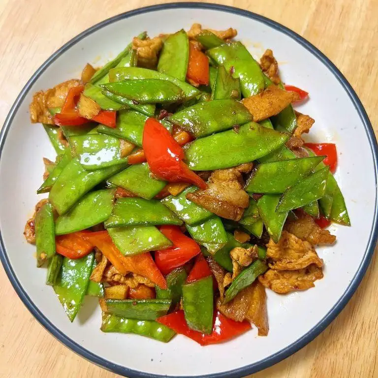 Snow Pea and Pork Stir-Fry