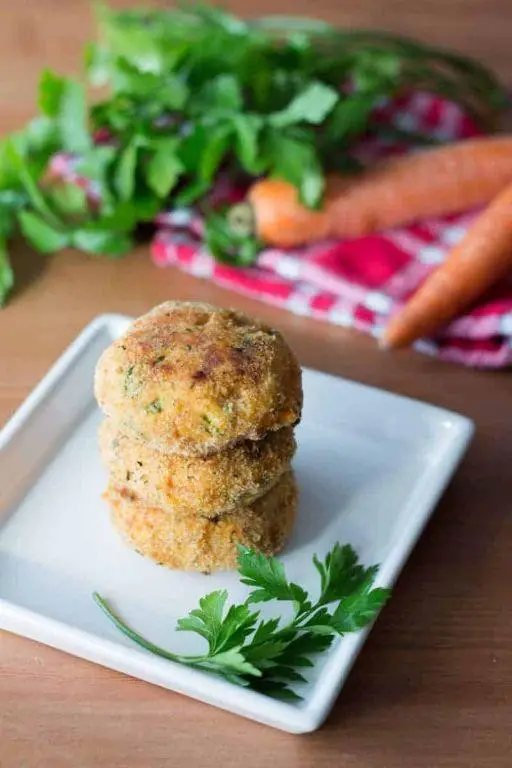 Soft Chicken and Carrot Patties
