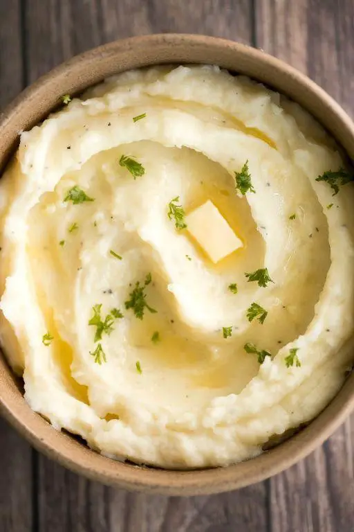 Sour Cream Garlic Mashed Potatoes