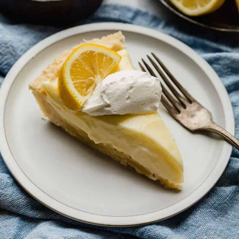 Sour Cream Lemon Pie