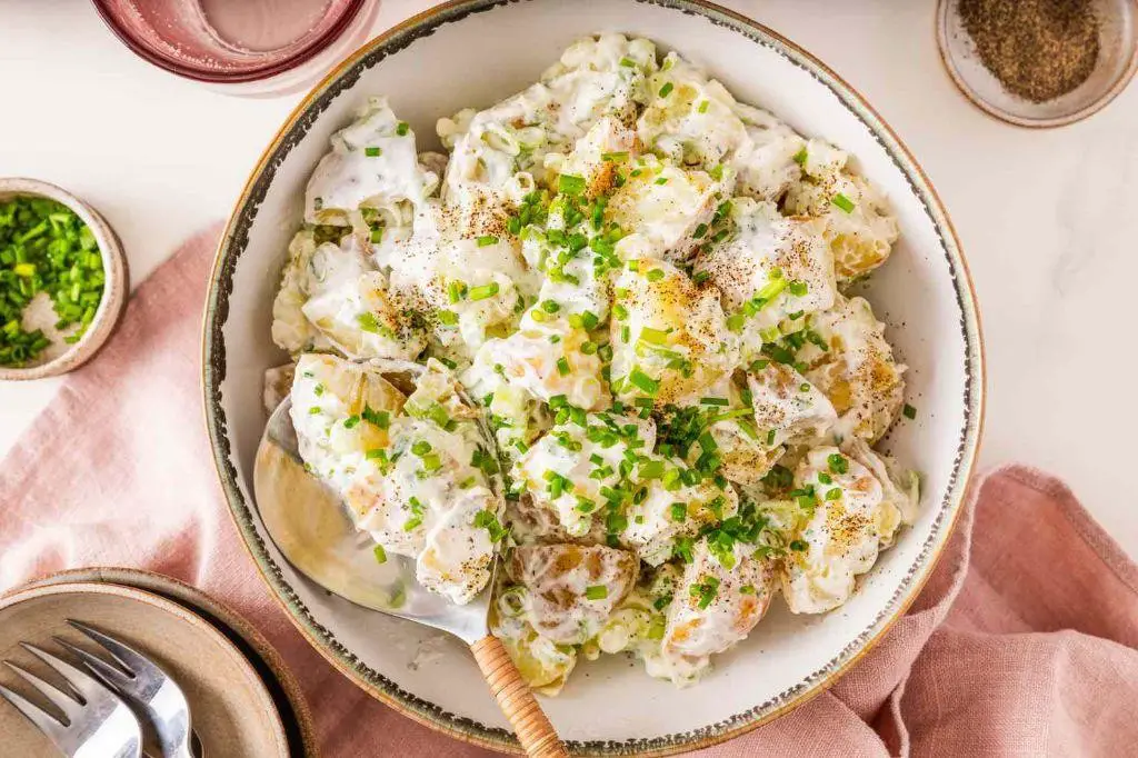 Sour Cream Potato Salad