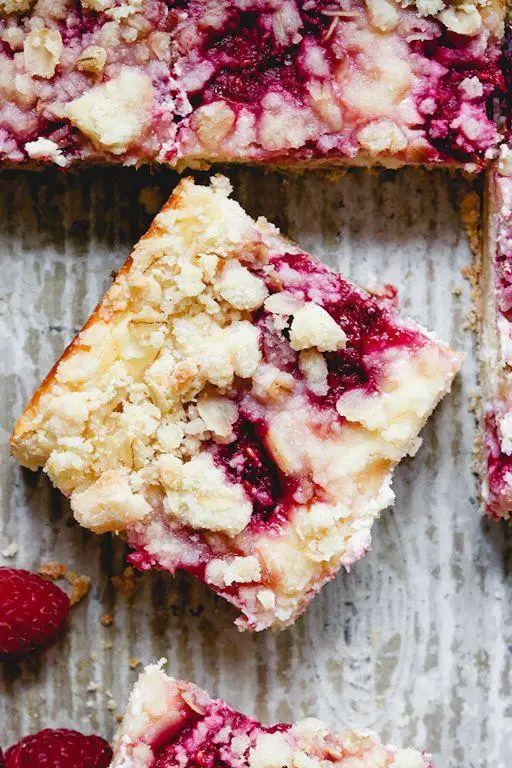 Sour Cream Raspberry Bars