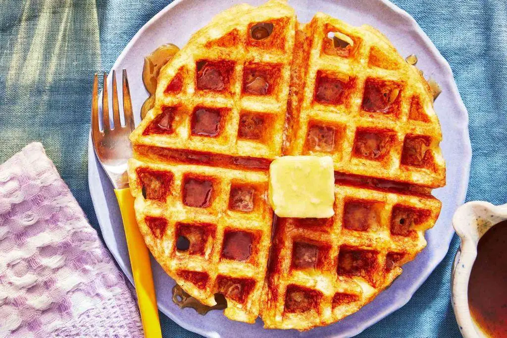 Southern Cornbread Waffles