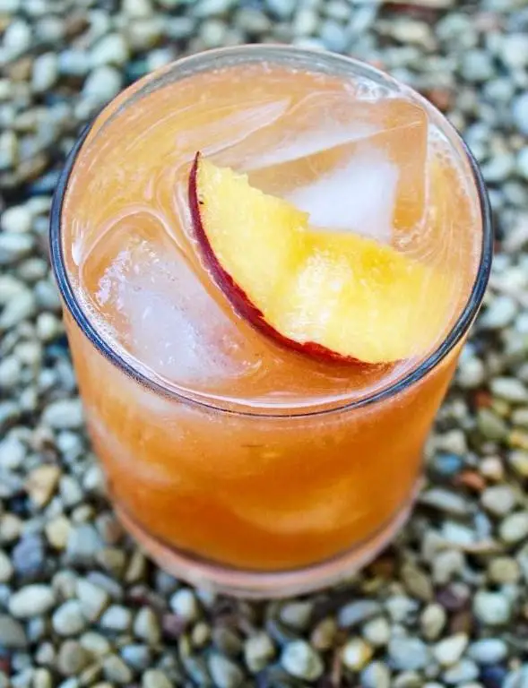 Southern Peach Vodka Punch