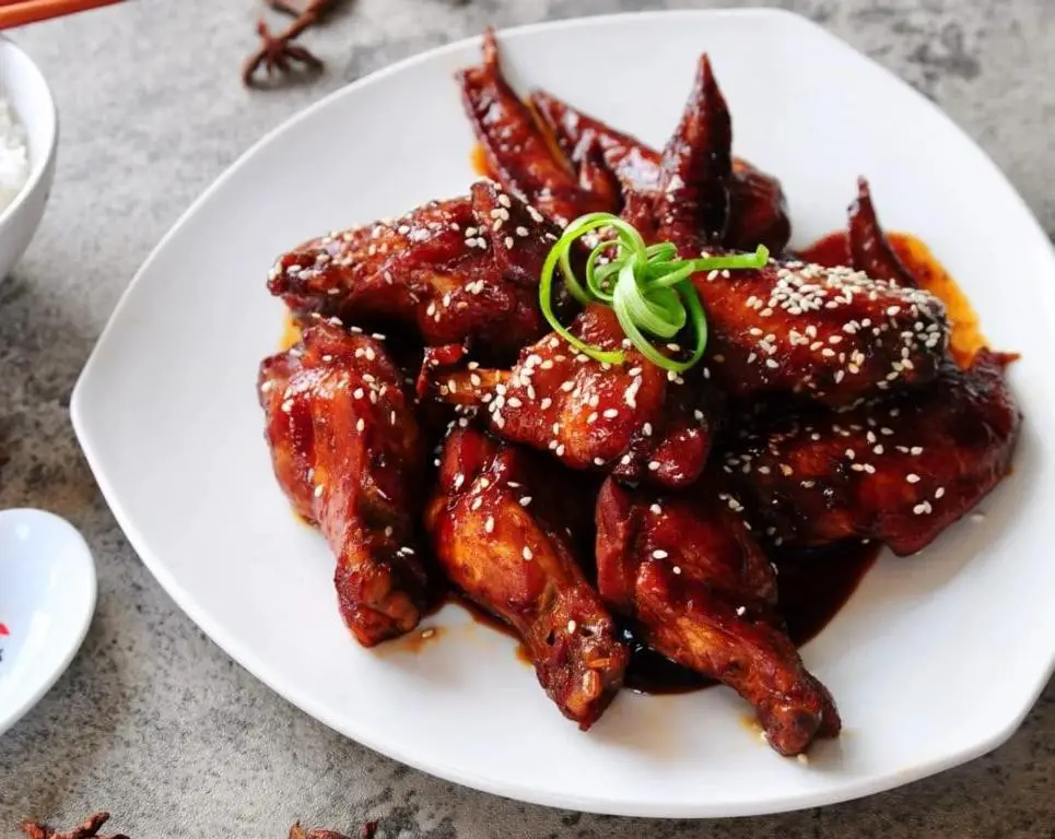 Soy Sauce Glazed Mild Wings