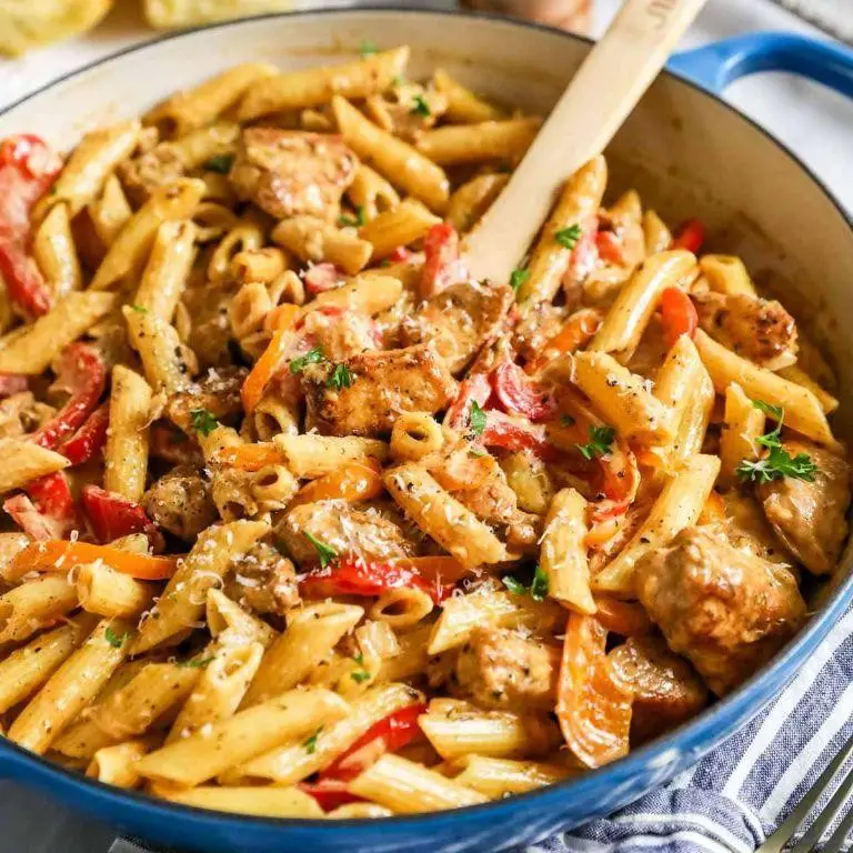 Spicy Cajun Chicken Pasta