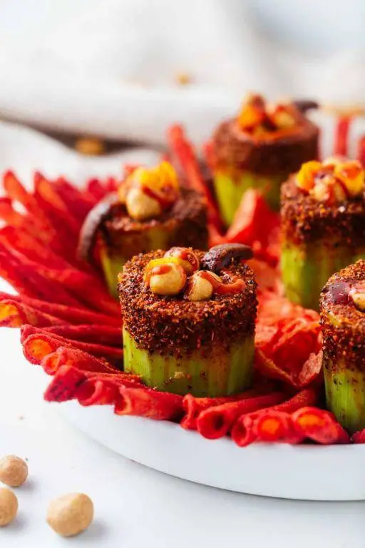 Spicy Chamoy Cucumber Snacks