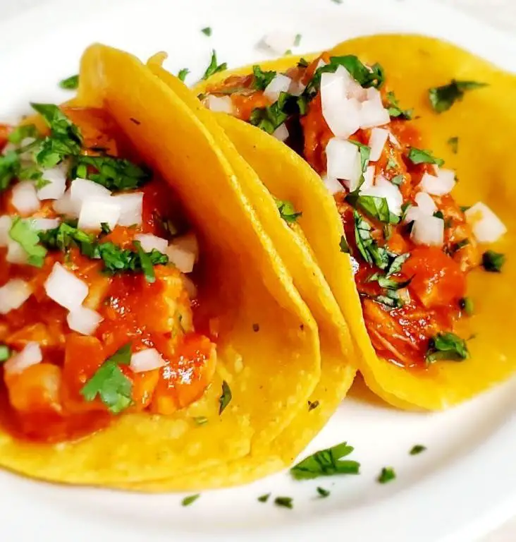 Spicy Chicharron Tacos