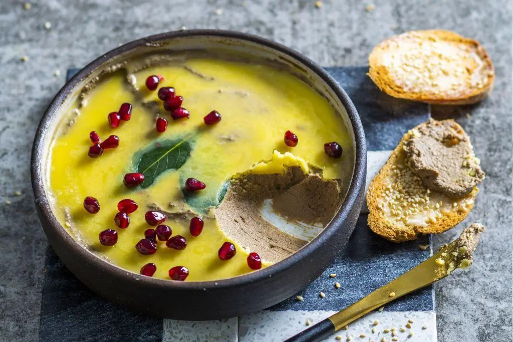 Spicy Chicken Liver Pate with Chili Flakes