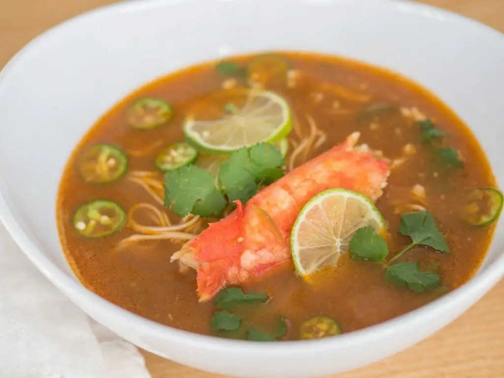 Spicy Dungeness Crab Soup
