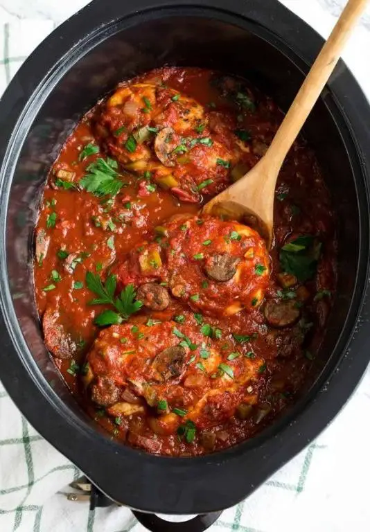 Spicy Italian Chicken Crockpot
