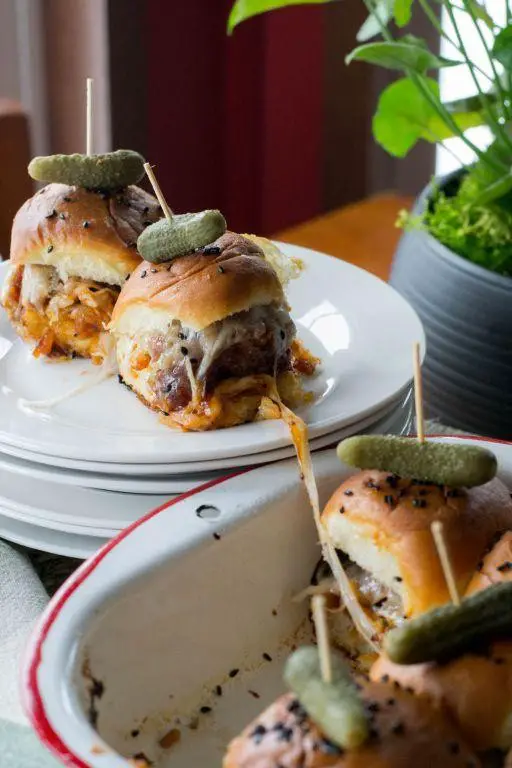 Spicy Meatball Sliders