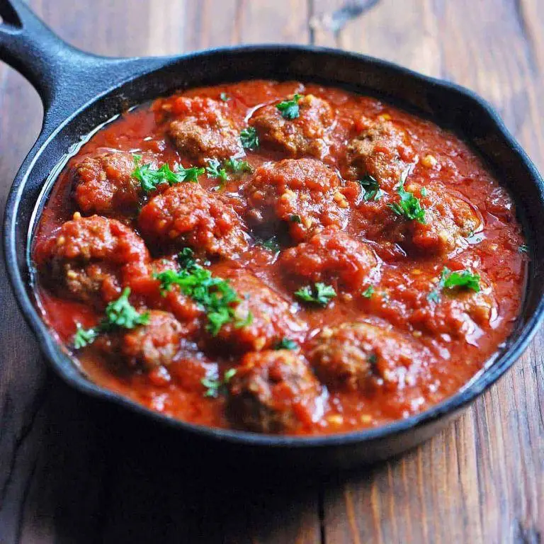 Spicy Sirloin Meatballs