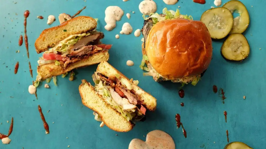 Spicy Sriracha Chicken Club Sandwich