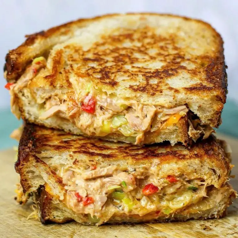 Spicy Tuna Melt Sandwich