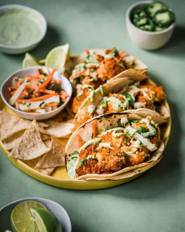 Spicy Vegan Cauliflower Tacos