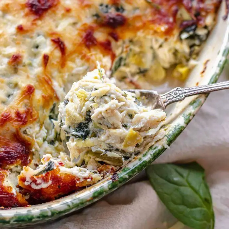 Spinach Dip with Crab Meat