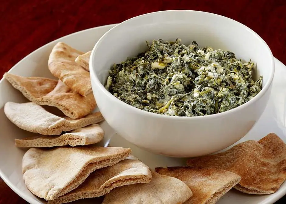 Spinach Dip with Feta Cheese