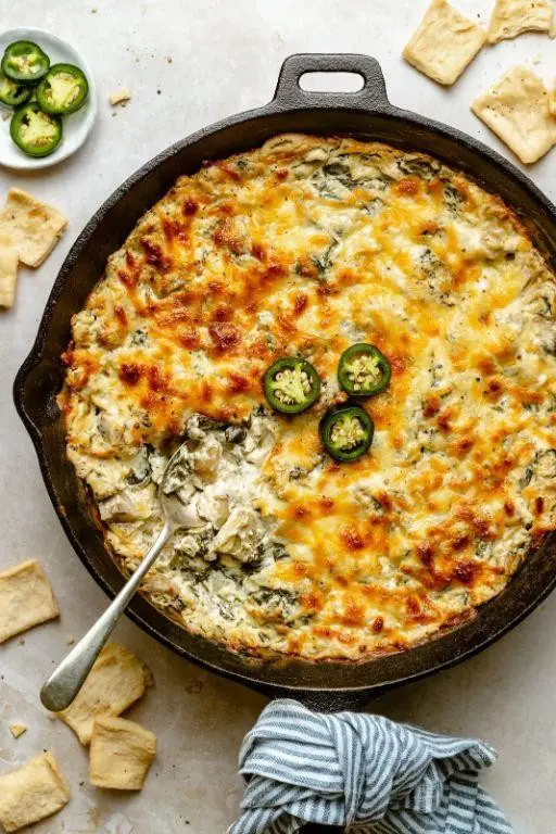 Spinach Dip with Jalapeños