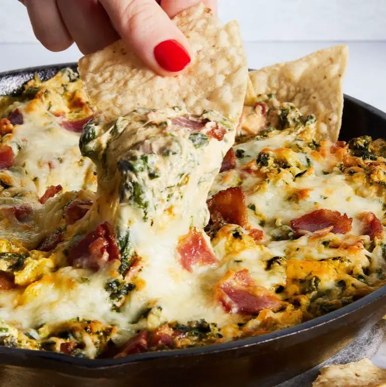 Spinach and Bacon Dip