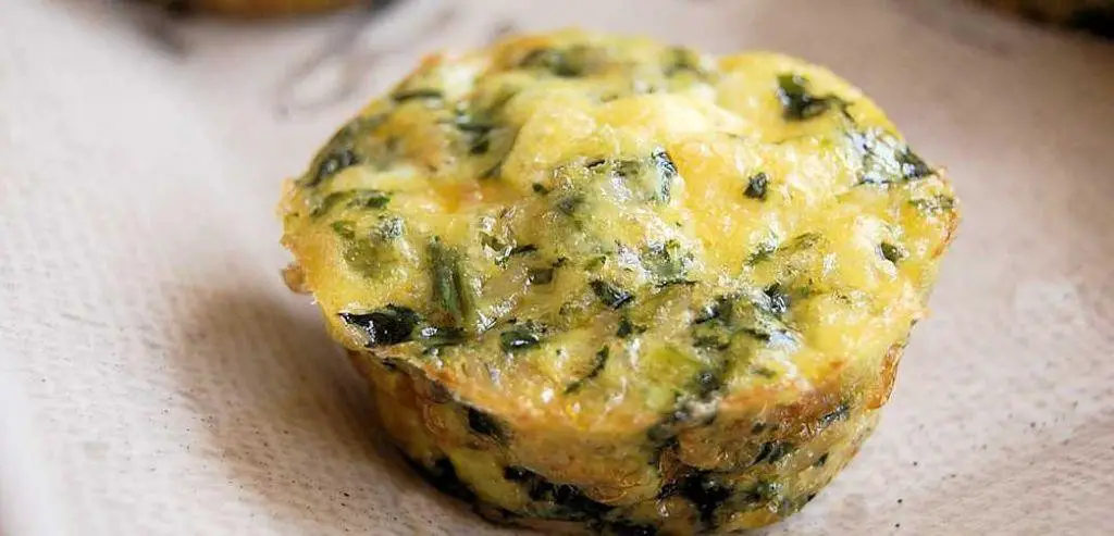 Spinach and Cheese Rice Muffins