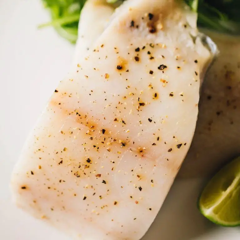 Steamed White Fish