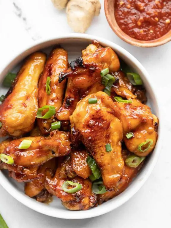 Sticky Soy Ginger Wings