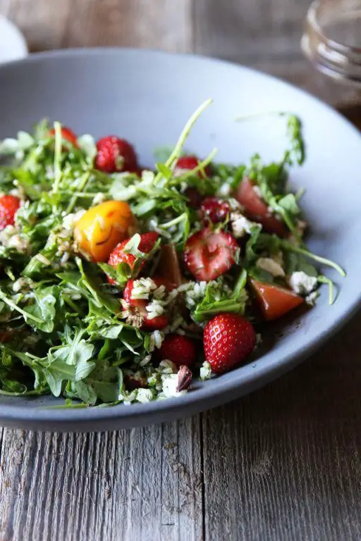 Strawberry Rice Salad