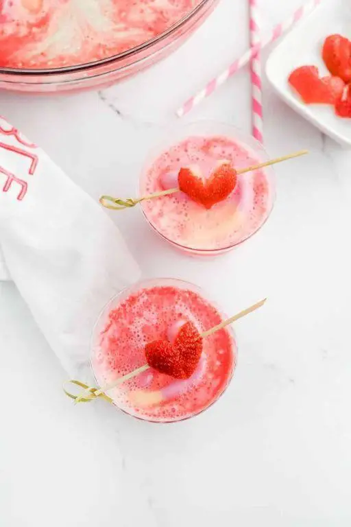 Strawberry Sparkle Sprite Punch
