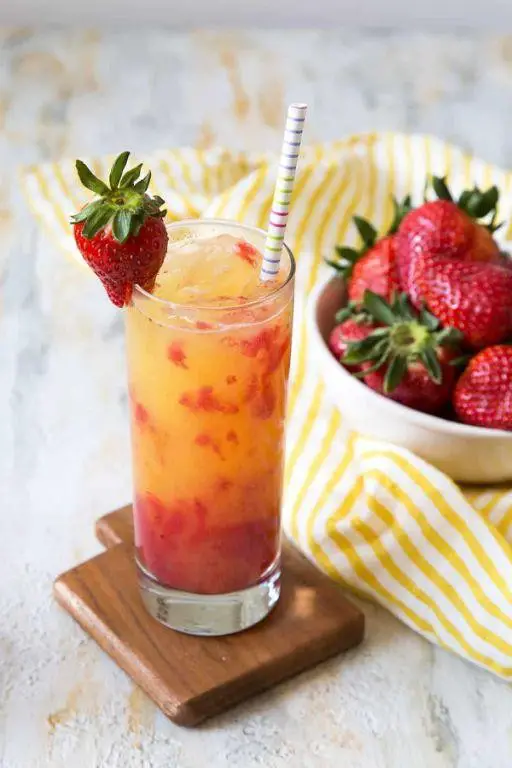 Strawberry Tequila Sunrise