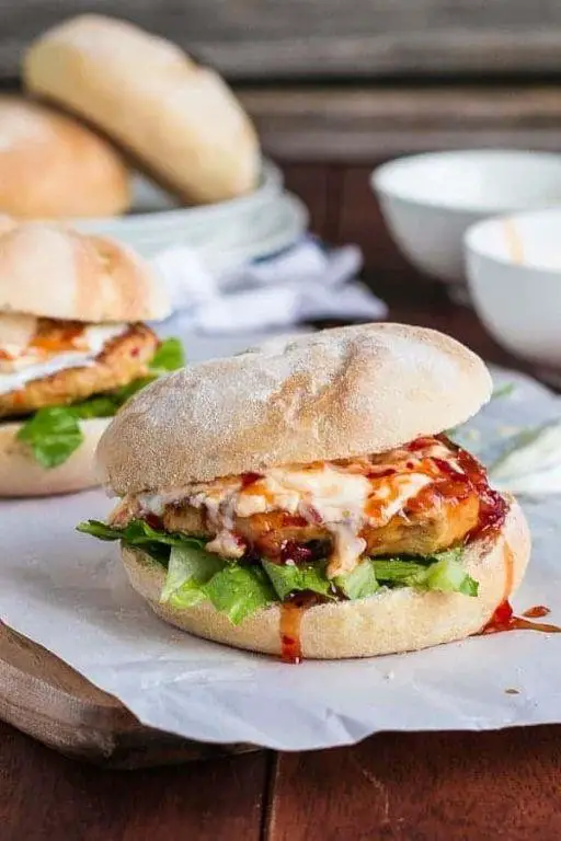 Sweet Chili Chicken Burger