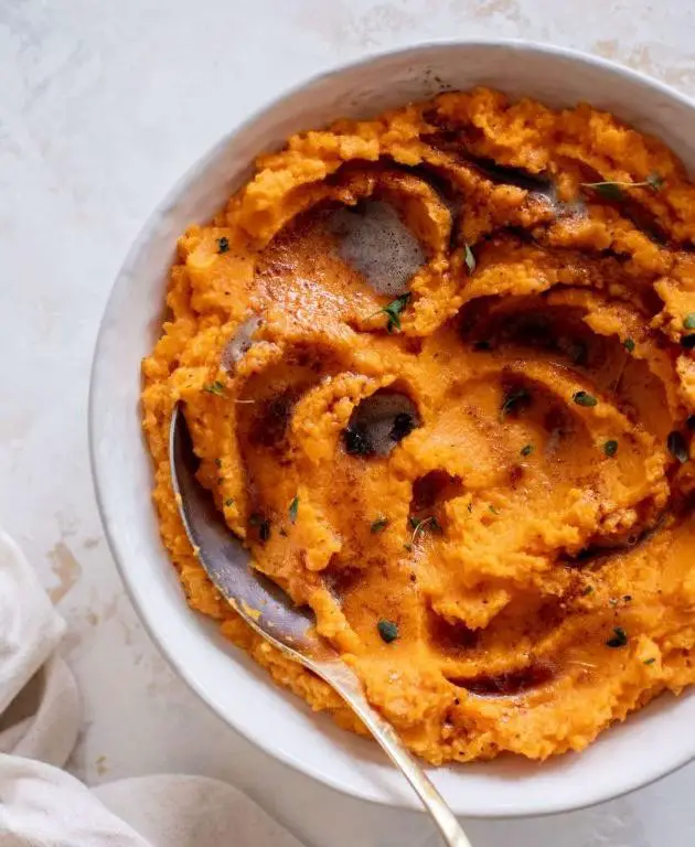 Sweet Potato Kumla with Brown Butter Sauce