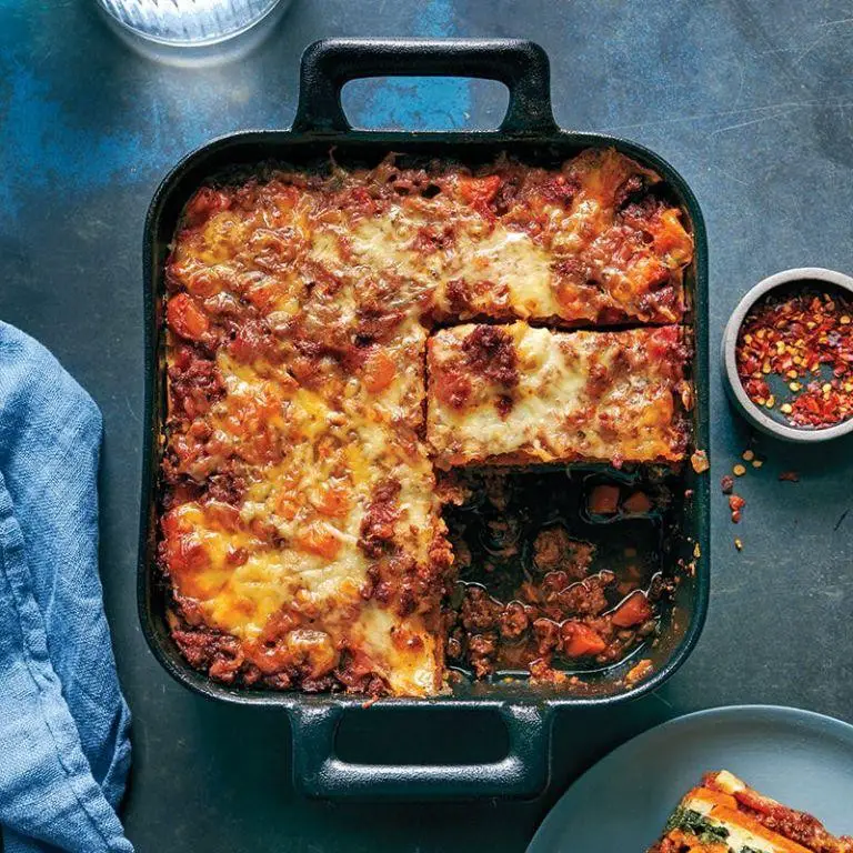 Sweet Potato Turkey Lasagna