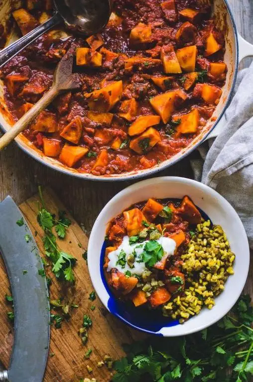 Sweet Potato and Butternut Squash Chili