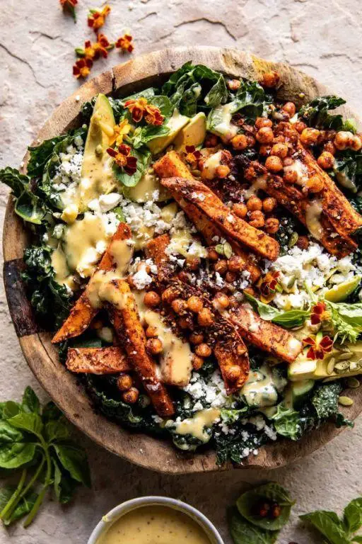 Sweet Potato and Kale Salad