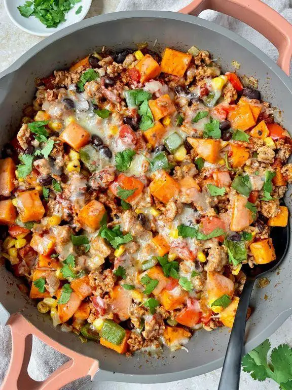 Sweet Potato and Turkey Stir Fry