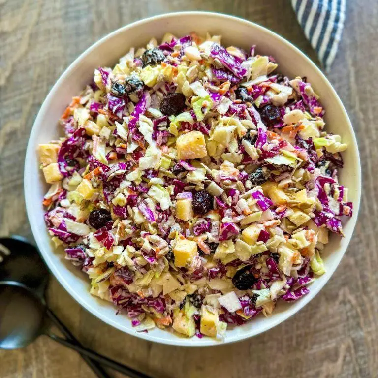 Sweet and Sour Ramen Noodle Cole Slaw with Pineapple