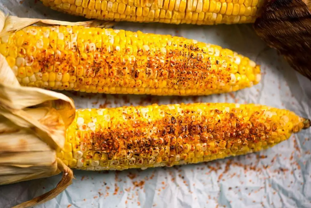 Tajin Grilled Corn on the Cob
