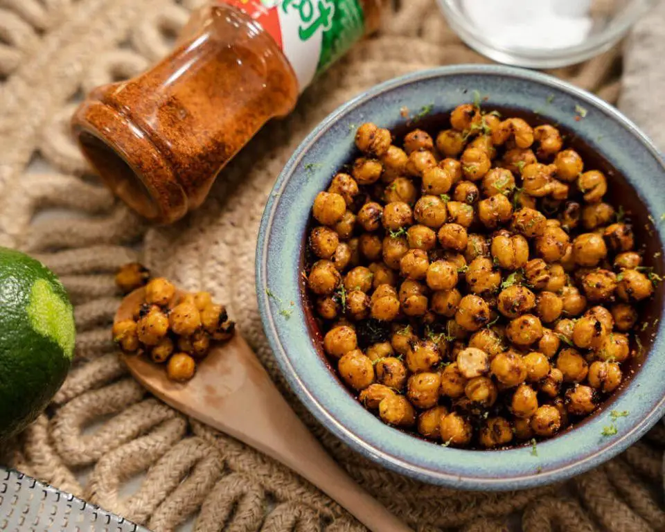Tajin Roasted Chickpeas