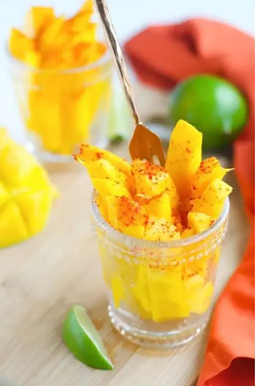Tajin Spiced Mango Slices