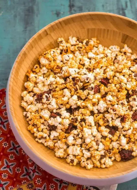Tajin Spiced Popcorn