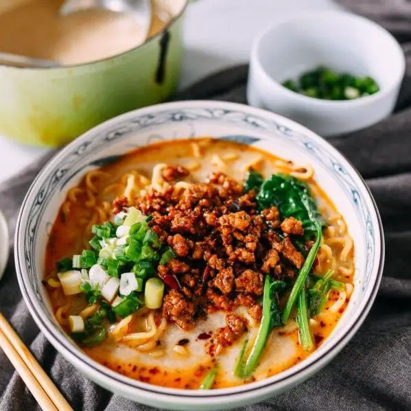 Tan Tan Ramen with Spicy Ground Pork