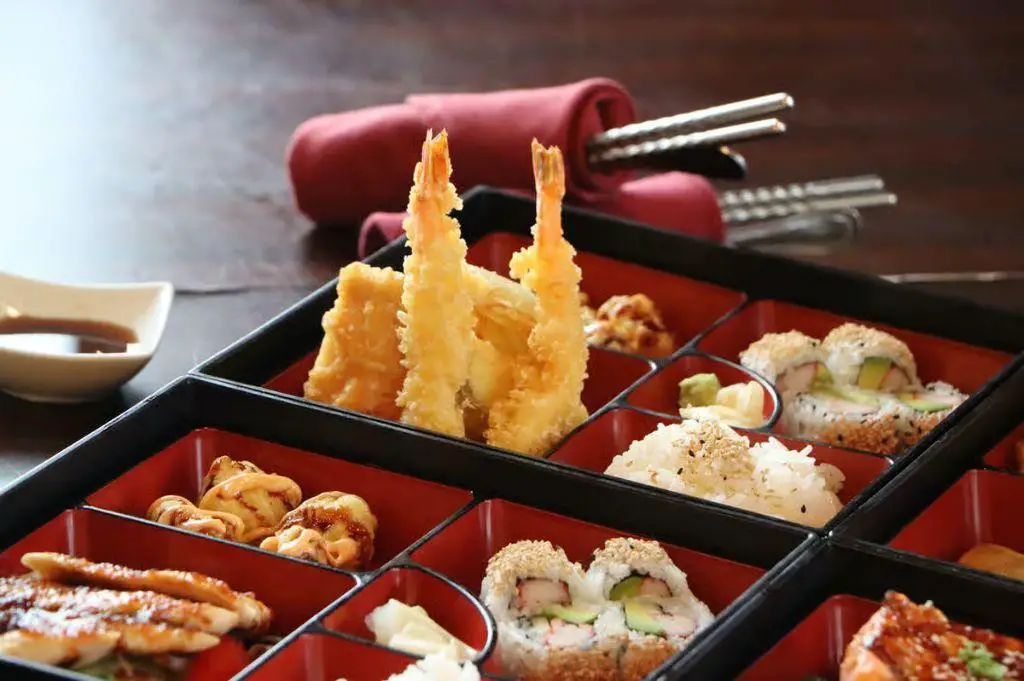 Tempura Shrimp Bento Box