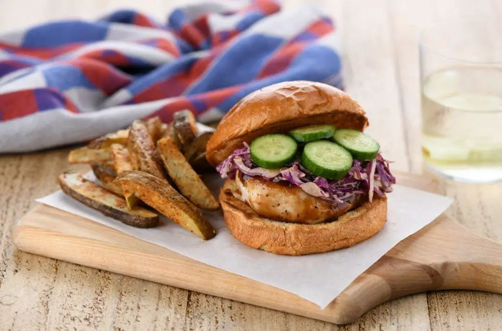 Teriyaki Chicken Cutlet Sandwich