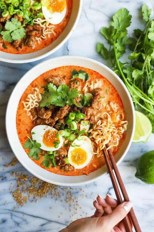 Thai Coconut Curry Ramen