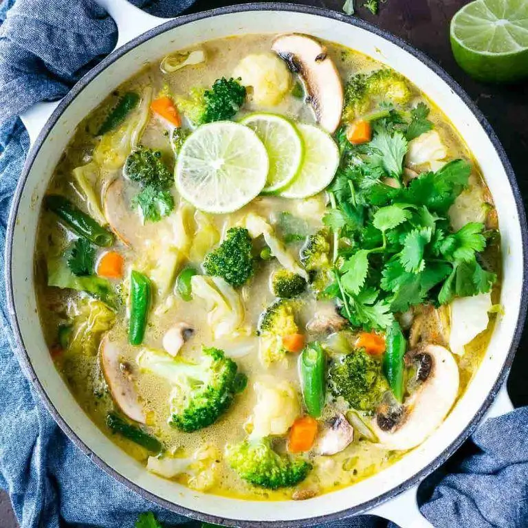 Thai Coconut and Vegetable Soup